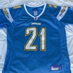 Reebok CHARGERS HOF TOMLINSON #21 Jersey